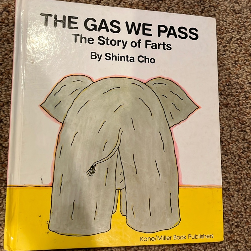 The Gas We Pass : The Story of Farts by Shinta Cho (1994, Hardcover) Fun Science